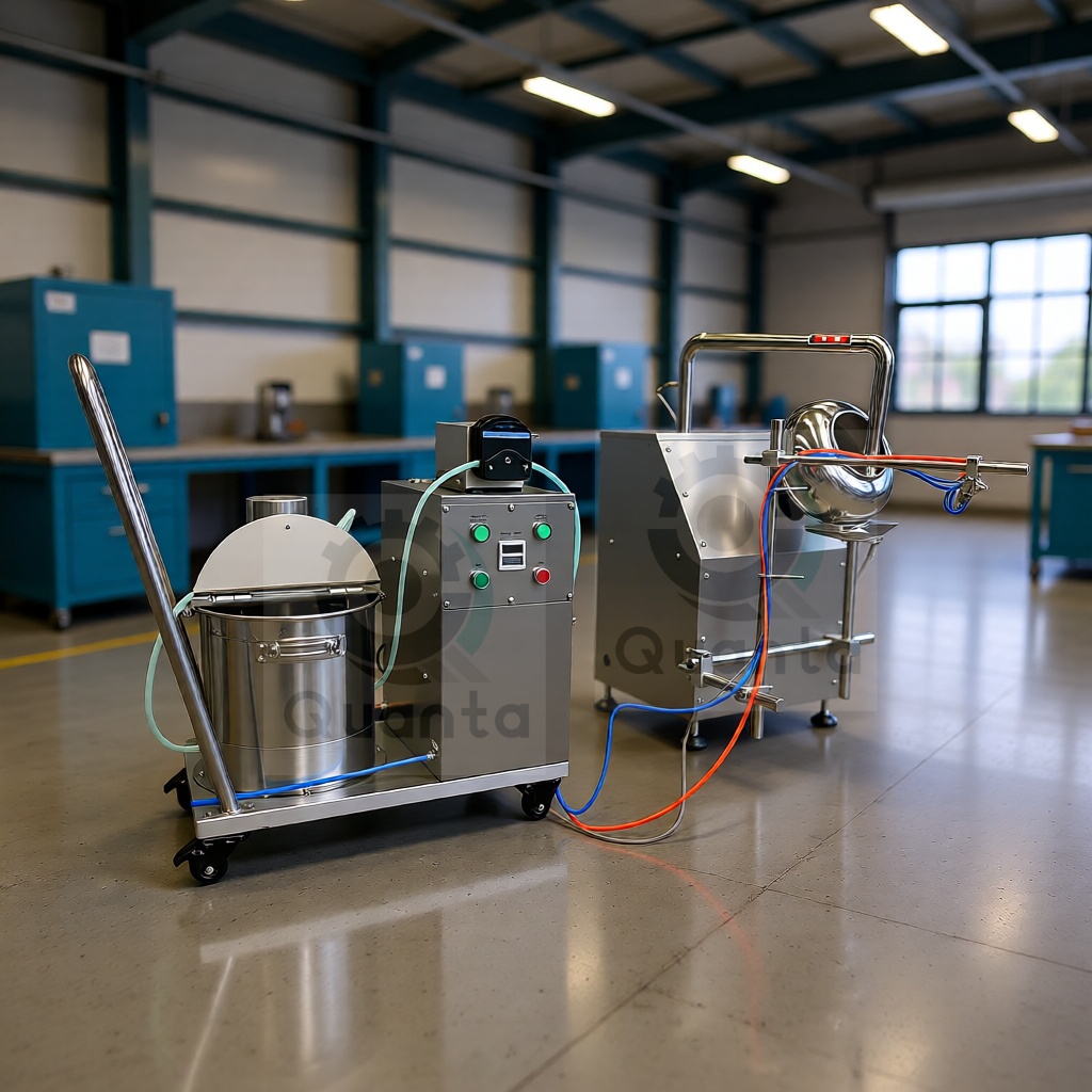 laboratory tablet coating machine
